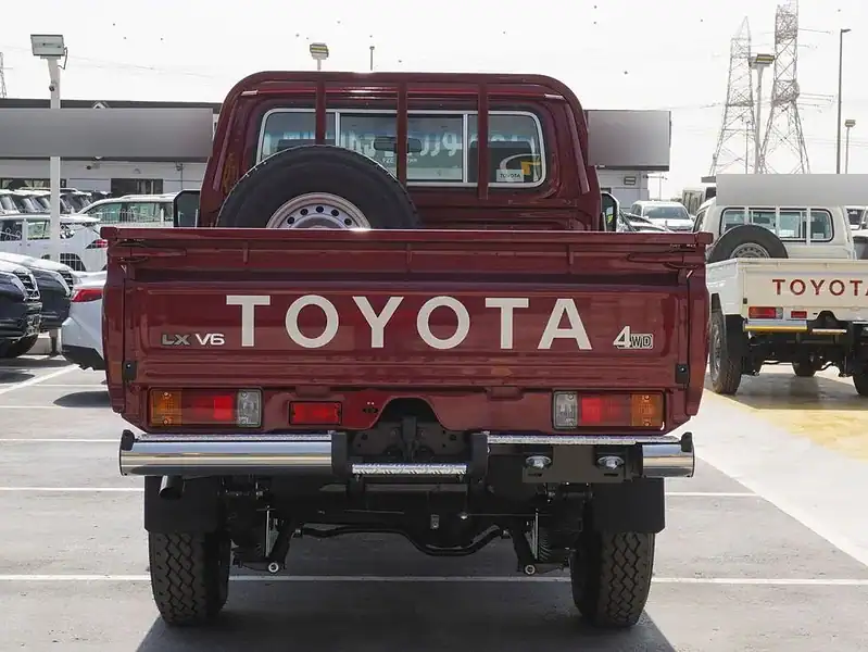 2025 Toyota Land Cruiser Pick Up LX 4.0 litre V6 Engine Burgundy Beige