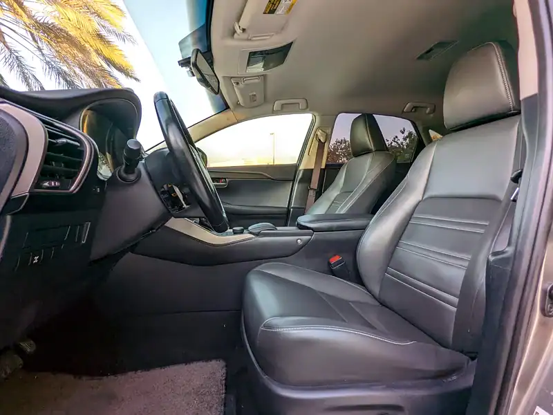 2017 Lexus NX-Series NX 200t 4 Cylinders Engine Silver Black