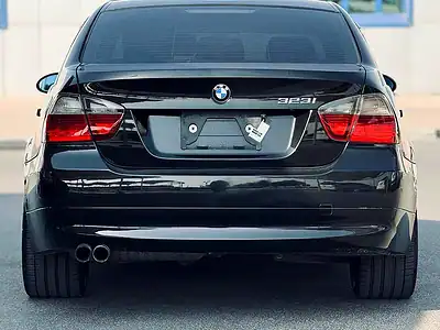 2007 BMW 3-Series 323i 6 Cylinders Engine Black Beige Sedan