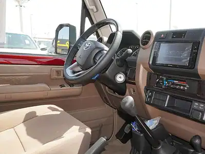 2025 Toyota Land Cruiser Pick Up LX 4.0 litre V6 Engine Burgundy Beige