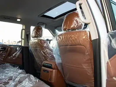 2025 Infiniti QX80 5.6 litre V8 Engine Petrol GCC Spec 0KM White Tan