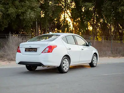 2024 Nissan Sunny SV 4 Cylinders Engine White Beige GCC Specs FWD