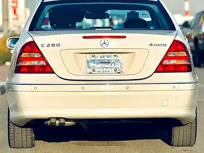 2006 Mercedes-Benz C-Class C280 V6 SUPER CLEAN CAR White Black