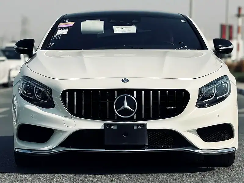 2015 Mercedes-Benz S-Class S 550 4Matic Coupe DEIGNO EDITION 1 White Red