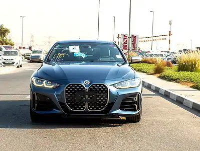 2022 BMW 4-Series 440i xDrive Gran Coupe Blue Black Good Condition