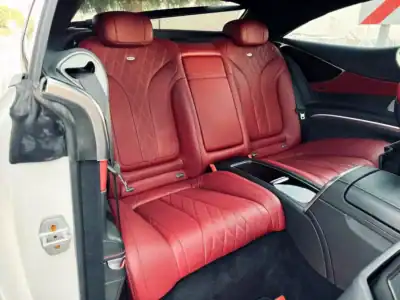 2015 Mercedes-Benz S-Class S 550 4Matic Coupe DEIGNO EDITION 1 White Red