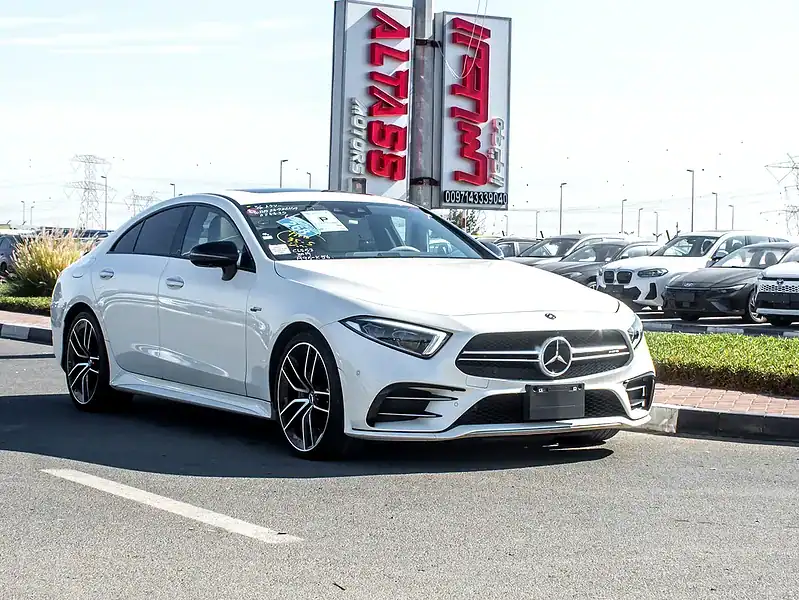 2019 Mercedes-Benz CLS-Class CLS 53 AMG 6 Cylinders Engine White Beige