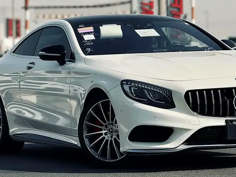 2015 Mercedes-Benz S-Class S 550 4Matic Coupe DEIGNO EDITION 1 White Red