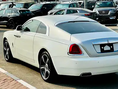2015 Rolls-Royce Wraith Standard Coupe 12 Cylinders Engine White Black