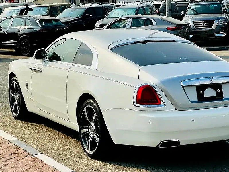 2015 Rolls-Royce Wraith Standard Coupe 12 Cylinders Engine White Black