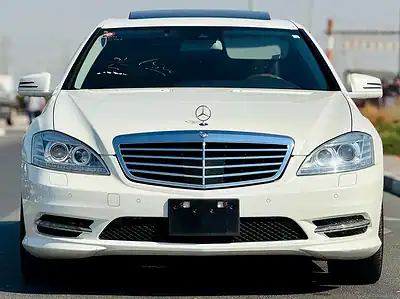 2012 Mercedes-Benz S-Class S 350 Neat and Clean Car White Black