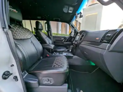 2020 Mitsubishi Pajero Signature Edition GCC IN EXCELLENT CONDITION White Black