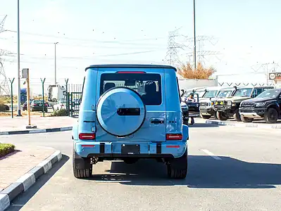 2022 Mercedes-Benz G-Class G 63 AMG 4.0 litre V8 Bi-Turbo Blue Beige