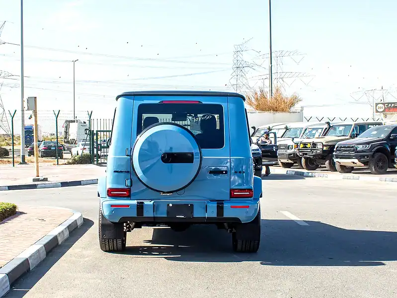 2022 Mercedes-Benz G-Class G 63 AMG 4.0 litre V8 Bi-Turbo Blue Beige