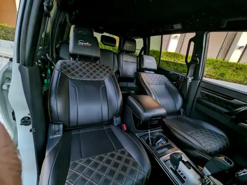 2020 Mitsubishi Pajero Signature Edition GCC IN EXCELLENT CONDITION White Black