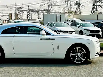 2015 Rolls-Royce Wraith Standard Coupe 12 Cylinders Engine White Black