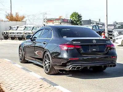 2021 Mercedes-Benz E-Class AMG E 63 S 8 Cylinder Auction Grade 4.5 Black