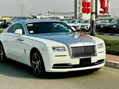 2015 Rolls-Royce Wraith Standard Coupe 12 Cylinders Engine White Black