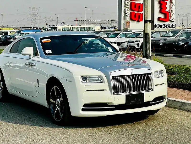 2015 Rolls-Royce Wraith Standard Coupe 12 Cylinders Engine White Black