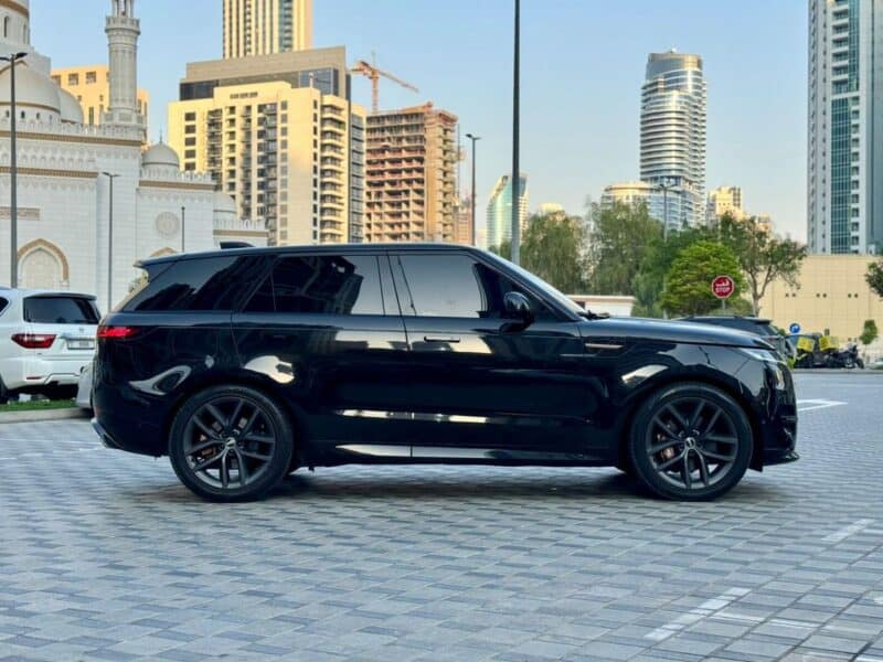 2023 Land Rover Range Rover Sport S P400 3.0L Black White SUV AWD