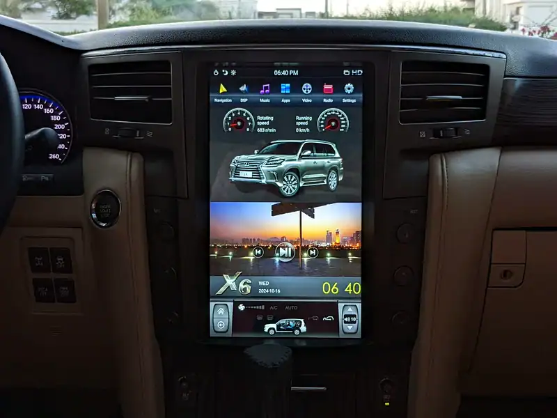 2009 Lexus LX-Series Full Option IN EXCELLENT CONDITION Black Brown