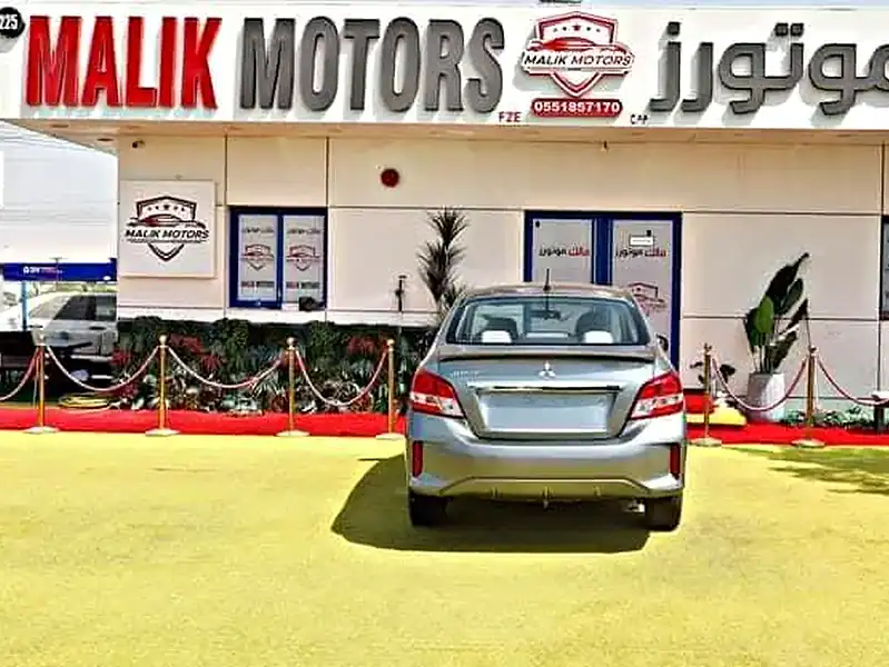 2022 Mitsubishi Attrage GLS GCC SPECS Clean Title Perfect Condition Grey Beige