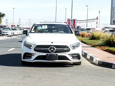 2019 Mercedes-Benz CLS-Class CLS 53 AMG 6 Cylinders Engine White Beige