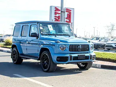 2022 Mercedes-Benz G-Class G 63 AMG 4.0 litre V8 Bi-Turbo Blue Beige