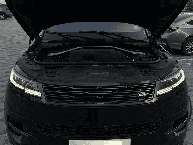 2023 Land Rover Range Rover Sport S P400 3.0L Black White SUV AWD