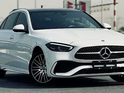 2024 Mercedes-Benz C-Class C260 L CLEAN TITLE and Neat Car White Black