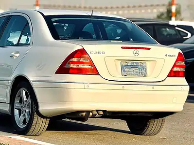 2006 Mercedes-Benz C-Class C280 V6 SUPER CLEAN CAR White Black