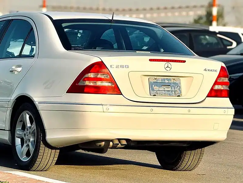 2006 Mercedes-Benz C-Class C280 V6 SUPER CLEAN CAR White Black