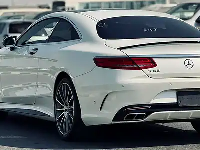 2015 Mercedes-Benz S-Class S 550 4Matic Coupe DEIGNO EDITION 1 White Red