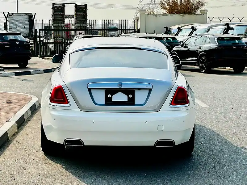 2015 Rolls-Royce Wraith Standard Coupe 12 Cylinders Engine White Black
