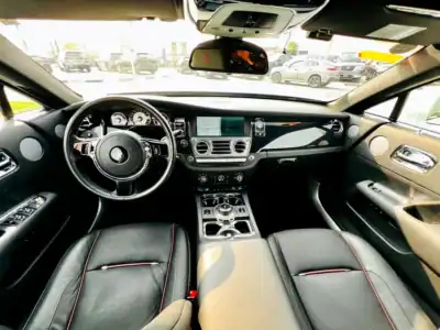 2015 Rolls-Royce Wraith Standard Coupe 12 Cylinders Engine White Black