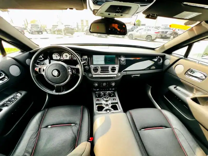 2015 Rolls-Royce Wraith Standard Coupe 12 Cylinders Engine White Black