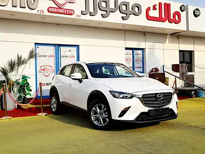 2020 Mazda CX-3 Standard GCC SPECS Clean Title Perfect Condition White Black