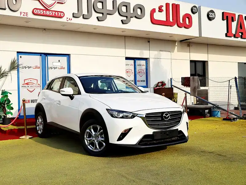 2020 Mazda CX-3 Standard GCC SPECS Clean Title Perfect Condition White Black