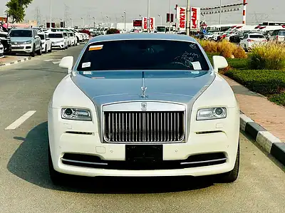 2015 Rolls-Royce Wraith Standard Coupe 12 Cylinders Engine White Black