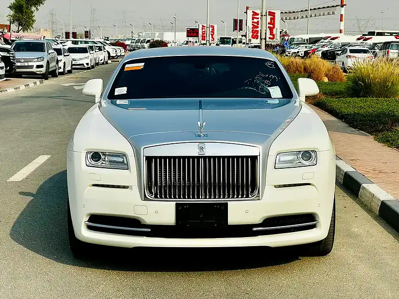 2015 Rolls-Royce Wraith Standard Coupe 12 Cylinders Engine White Black