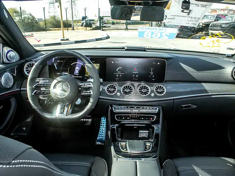 2021 Mercedes-Benz E-Class AMG E 63 S 8 Cylinder Auction Grade 4.5 Black