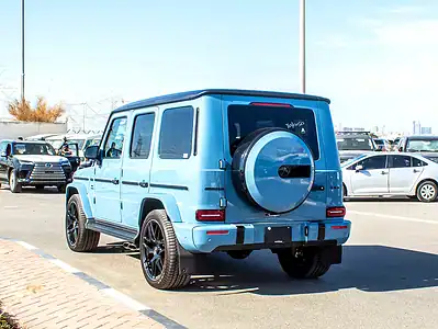 2022 Mercedes-Benz G-Class G 63 AMG 4.0 litre V8 Bi-Turbo Blue Beige