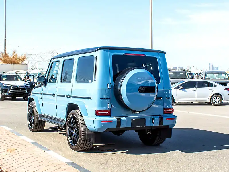 2022 Mercedes-Benz G-Class G 63 AMG 4.0 litre V8 Bi-Turbo Blue Beige