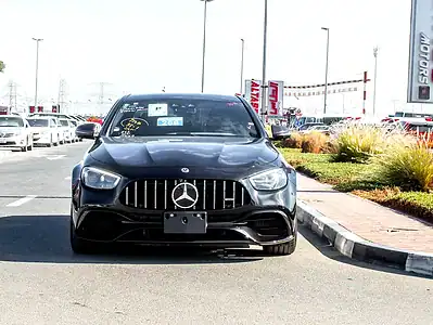 2021 Mercedes-Benz E-Class AMG E 63 S 8 Cylinder Auction Grade 4.5 Black