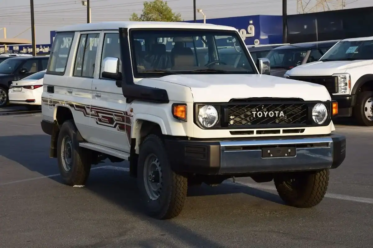 Lc Hardtop Rally 2025 Toyota Land Cruiser LC 78 HARDTOP White Brown Manual – MAK Listings