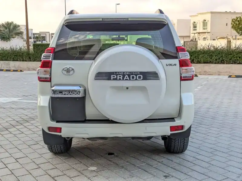 2015 Toyota Prado VXR FULL OPTION V6 Engine 4.0L GCC White Beige