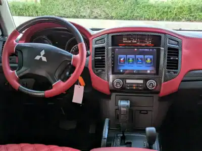 2016 Mitsubishi Pajero GLS MID MODIFIED SIGNATURE EDITION Silver Red