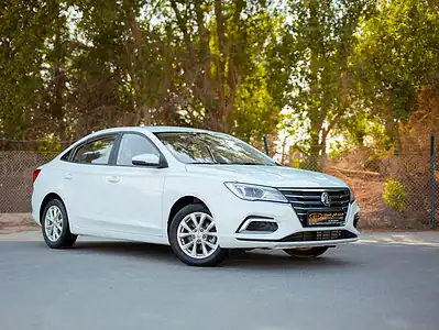 2022 MG 5 Comfort 4 Cylinders Engine Grey White GCC Specs FWD