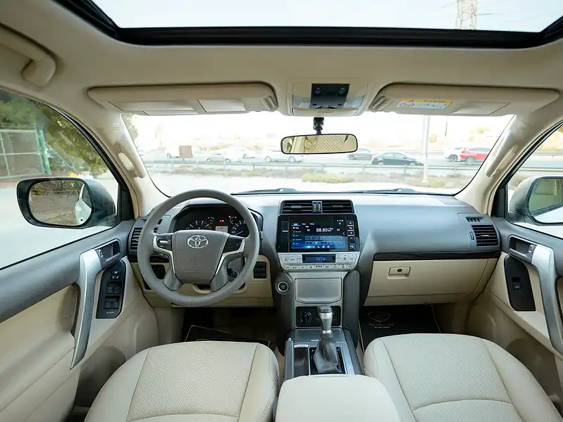 2022 Toyota Prado GXR 6 Cylinders Engine White Beige GCC Specs 4WD