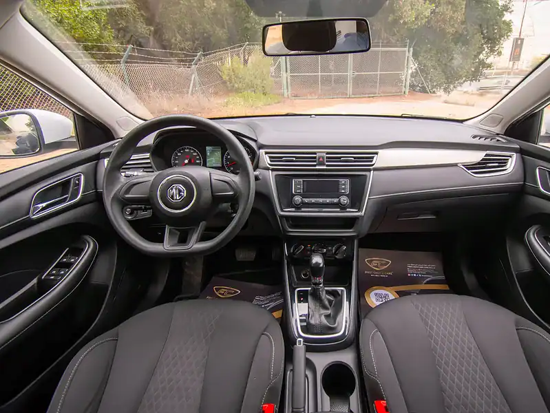 2023 MG 5 Comfort 4 Cylinders Engine GCC Specs White Grey FWD